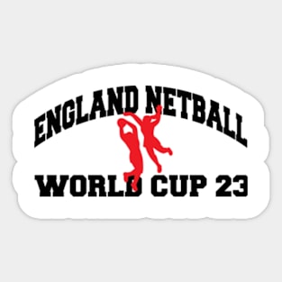 England Netball Team Sticker